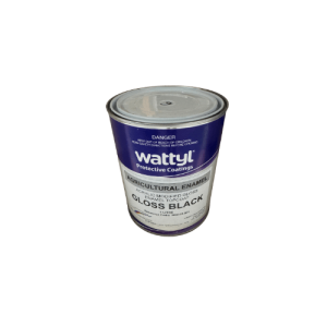 WATTYL AGRICULTURAL ENAMEL GLOSS BLACK